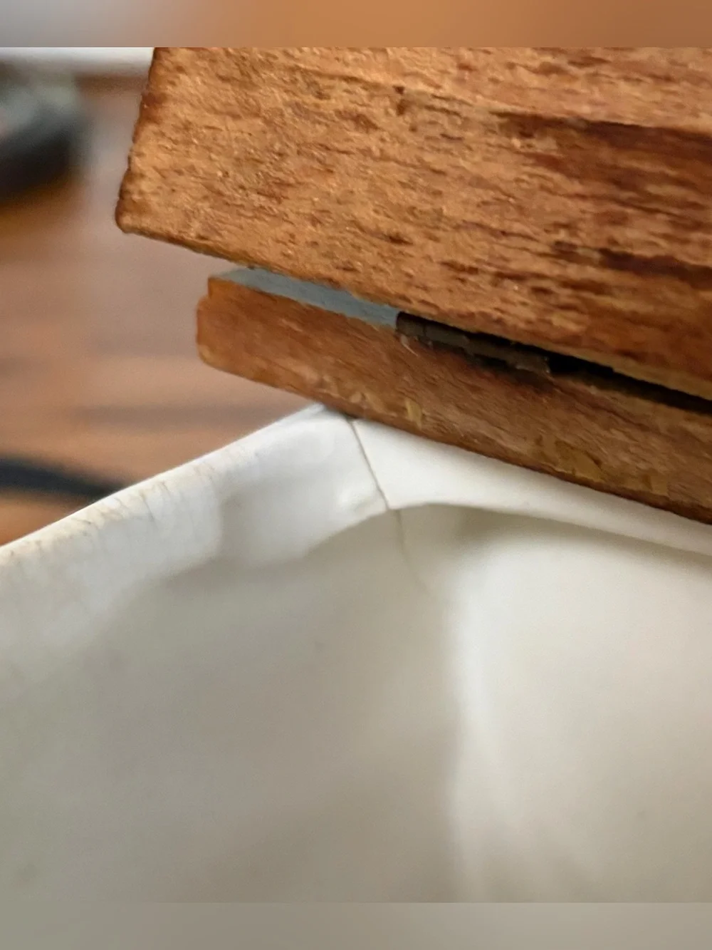 Vintage Delft-Style Salt Box Made in Germany